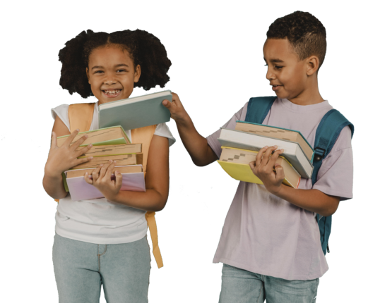 Children reading